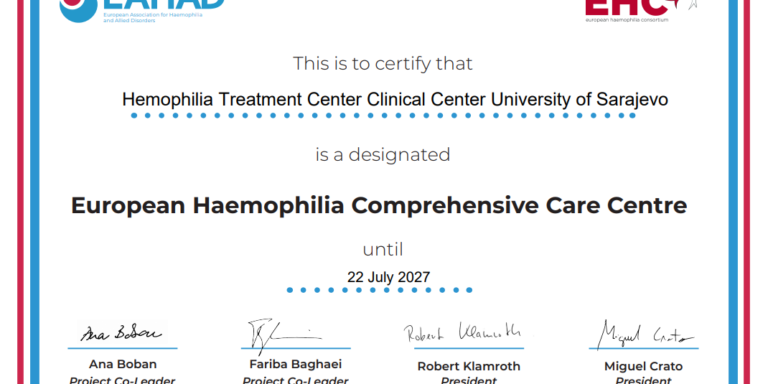 European Haemophilia Comprehensive Care Center